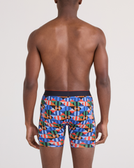 Multi Sport Mesh Boxer - Gridiron Check