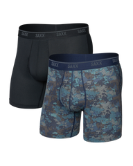Quest Quick- Dry Mesh Boxer - Matrix/Camo/Black 2 Pack