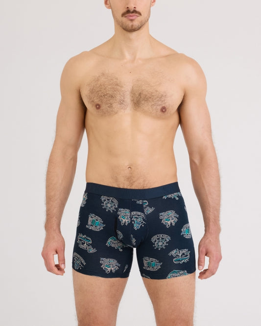DROPTEMP COOLING COTTON BOXER High Seas/Dark 2 Pack