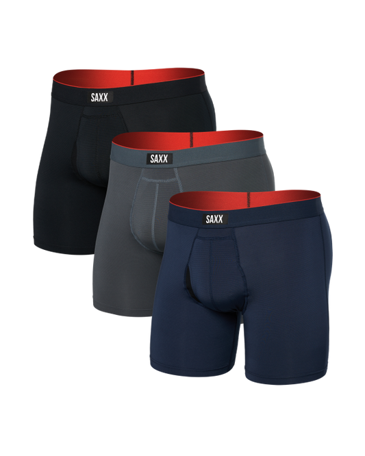 SAXX Multi Sport Mesh Boxer 3 pack